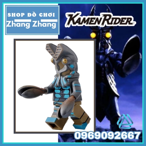Đồ chơi xếp hình quái vật Bal tan Seijin trong Kamen Raider mô hình Minifigures XL041