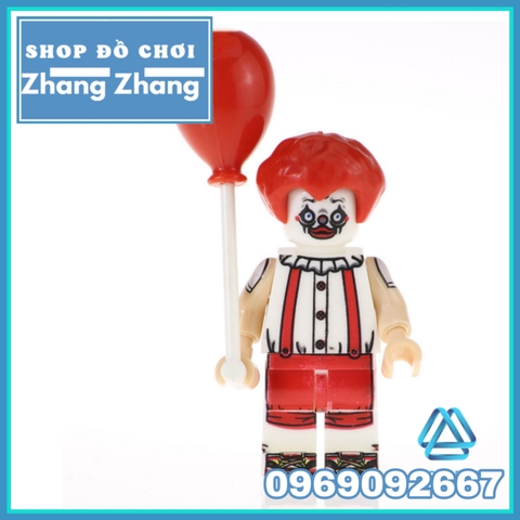 Xếp hình Halloween các nhân vật phim kinh dị Scared Lego Minifigures POGO PG8174