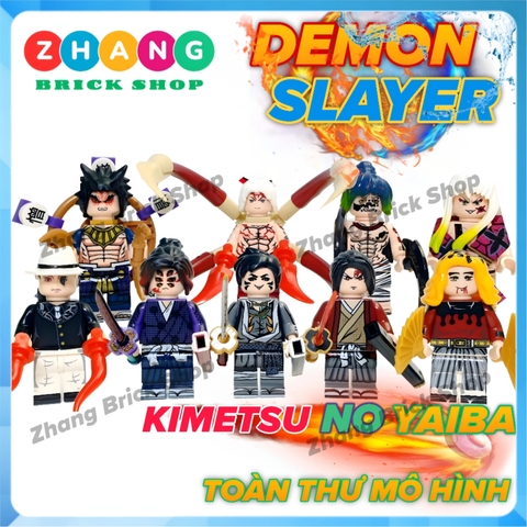 Đồ chơi xếp hình Demon Slayer trong Kimetsu no Yaiba thanh gươm diệt quỷ Minifigures KOPF KF6163