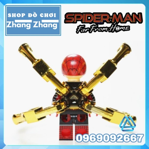 Xếp hình người nhện Spider-Man Far From home Lego Minifigures Kopf KF6090 KF1163