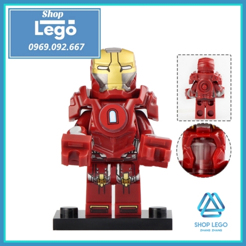 Xếp hình tuyển tập Iron Man Lego Minifigures Xinh X0253 siêu rẻ