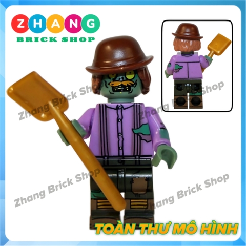 Xếp hình Plants vs Zombies Cây đại chiến xác sống vui nhộn cho trẻ em phát triển thông minh Lego Minifigures POGO PG8197