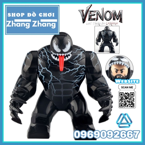 Đồ chơi xếp hình Riot Venom trong người nhện Spider Man Minifigures Xinh XH1829 X0327