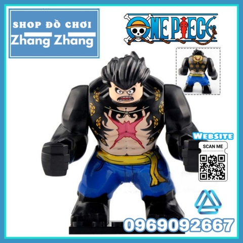 Xếp hình Luffy gear 4 Boundman Đảo hải tặc trong One Piece mới nhất Lego Minifigures Koruit XP235