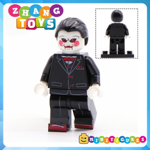 Xếp hình Halloween Michael Myers Ghostface Draven Jigsaw Jason Chucky Beetlejuice Freddy Kruger Lego Minifigures WM6075