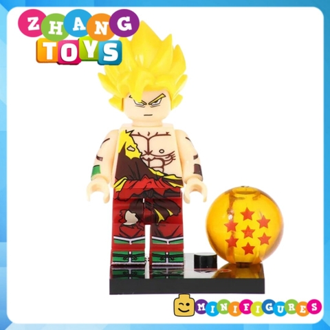 Xếp hình 7 viên ngọc rồng Dragon Ball Trunks Broly
Gotenks Goku
- Evil Buu - Xeno Bardock Lego Minifigures Kopf KF6042