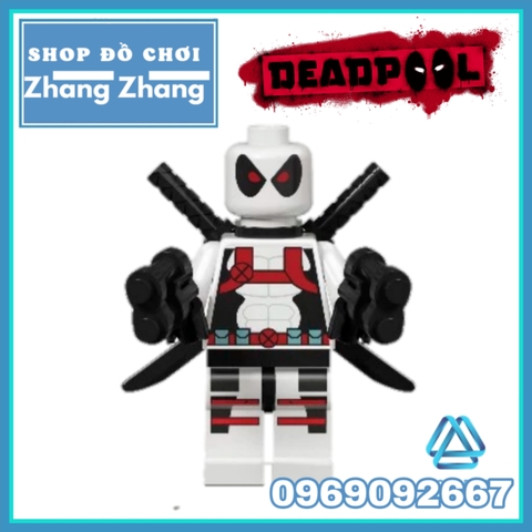 Đồ chơi Xếp hình Deadpool gwenpool deadshot siêu anh hùng Marvel Lego Minifigures M030 M035