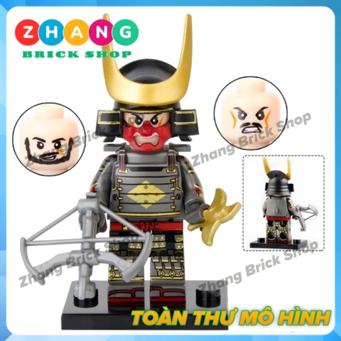 Xếp hình Võ sĩ đạo cuối cùng The Last Samurai đầy đủ phụ kiện mới nhất 2020 Lego Minifigures WM6096