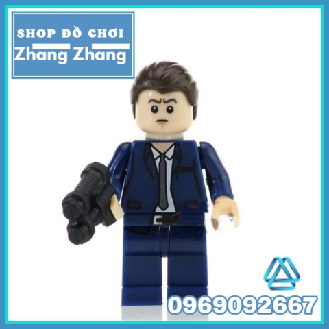 Xếp hình Red Hood - White Lantern - James Gordon - Hugo Strange - Nygma - Bullock - Penguin Lego Minifigures POGO PG8070