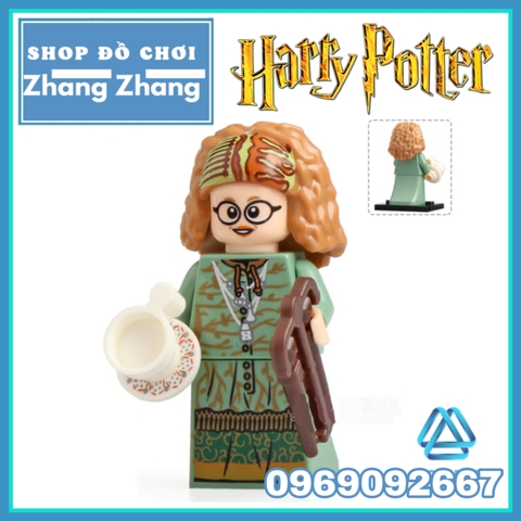 Xếp hình Harry Potter - Albus Dumbledore Moody - Luna Lovegood - Neville Longbottom Lego Minifigures WM6041