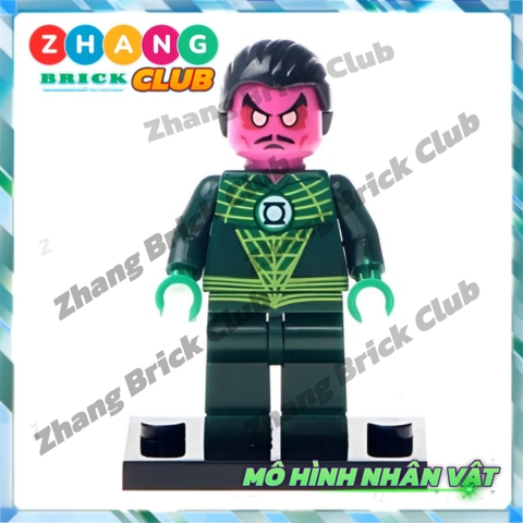 Mô hình nhân vật Batman Sinestro Zatanna Superboy Mary Jane Mr Terrific Joker Venom WM6002 Zhang Brick Shop