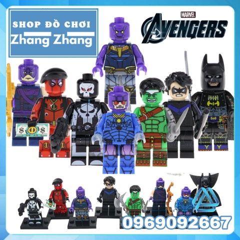 Xếp hình The Avengers : Endgame Lego Minifigures Pogo Pg8121
