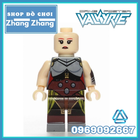 Xếp hình Lady Thor Jane Foster Thor The Darkness Marvel Lego Minifigures wm6024 wm466