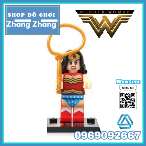 Xếp hình The Flash Wonder woman Catwoman Joker DeadPool Nick Fury Aquaman Cyclops DC Comics Lego Minifigures SY Sy178