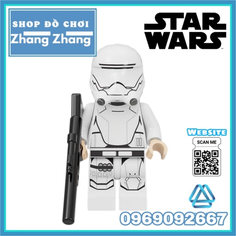 Đồ chơi xếp hình Star Wars Storm Trooper - Rebel Trooper First Order Flametrooper Minifigures POGO PG8290