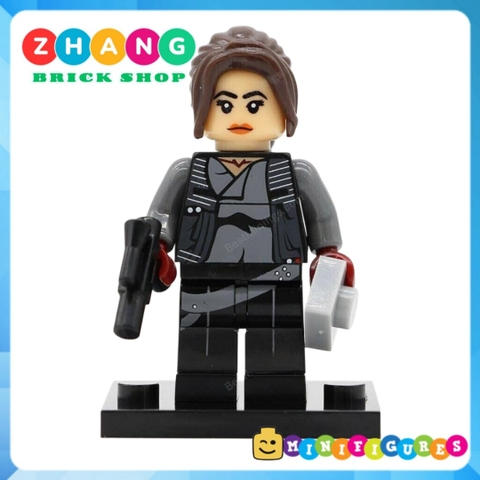 Xếp hình Star Wars Imwe - Jyn Erso - Stormtrooper - Malbus - Death Trooper - Orson Andor Lego Minifigures Xinh X0139