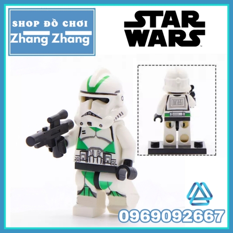Xếp hình Mimban Stormtrooper - Imperial Patrol Trooper - Clone Trooper - Commander Thorn Lego Minifigures WM6036