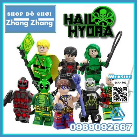 Xếp hình siêu anh hùng Octopus
 - Punisher - Strucker Hydra Lego Minifigures POGO PG8191