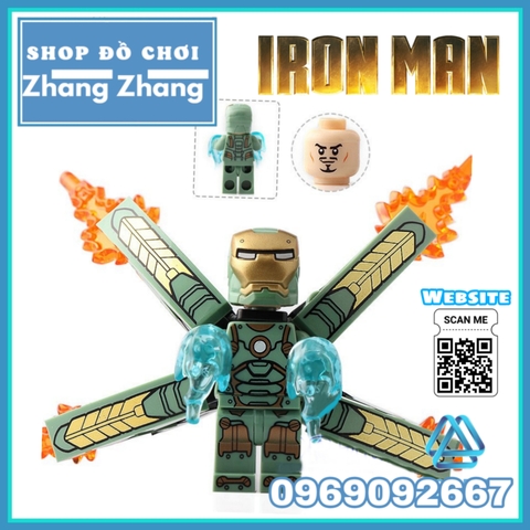 [59 hình] Bộ sưu tập Iron man The avengers Endgame Infinity War - Age of Ultron mới nhất Lego Minifigures SY1103