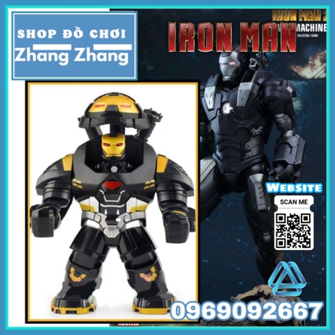 [9.8 cm] Xếp hình Hulkbuster Warmachine tặng kèm Iron man Người sắt trong Avengers Lego Minifigures Xinh Xh1160