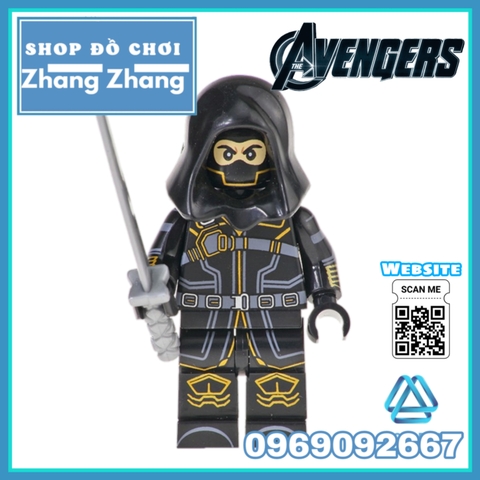 Xếp hình Avengers Endgame - Infinity War siêu anh hùng Marvel Lego Minifigures Kopf KF6091