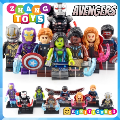 Xếp hình The Avengers Endgame Siêu anh hùng Marvel giá rẻ Lego Minifigures Xinh X0263
