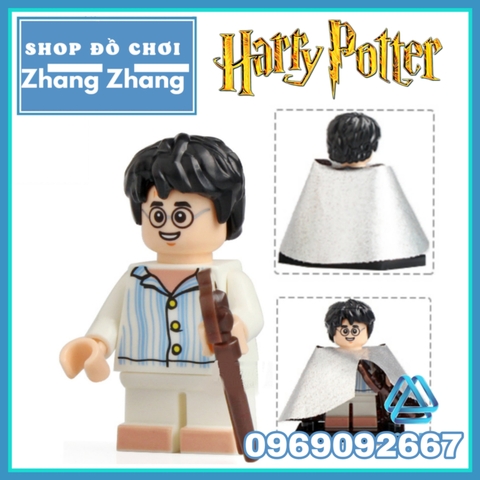 Xếp hình Harry Potter - Albus Dumbledore Moody - Luna Lovegood - Neville Longbottom Lego Minifigures WM6041