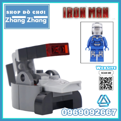 Xếp hình Người sắt Iron Man biến hình Hulkbuster 12in1 Lego Minifigures Elephant JX1162