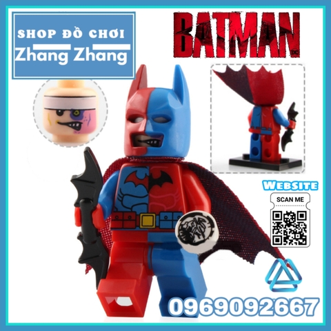 Xếp hình Batman & Huntress siêu anh hùng DC Lego Minifigures WM6027