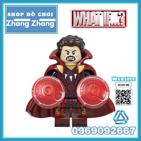 Đồ chơi xếp hình What if Shang Chi - Dr Octopus - Iron Man - Spider Man - Star Lord - Dr Strange Minifigures Kopf KF6145