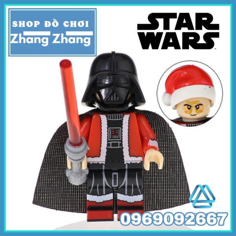 Xếp hình Star Wars Stormtrooper Darth Vader - Rebel Trooper Han Solo Leia Lego Minifigures Luke Skywalker POGO PG8200