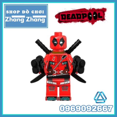Đồ chơi Xếp hình Deadpool gwenpool deadshot siêu anh hùng Marvel Lego Minifigures M030 M035