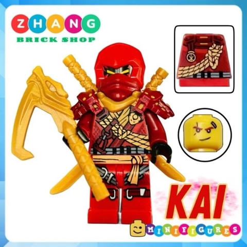 Đồ chơi xếp hình Ninjago Dragon Rising Season 2 Climber Suit Kai Cole Jay Zane Lloyd Nya Minifigures lắp ráp Ninjago