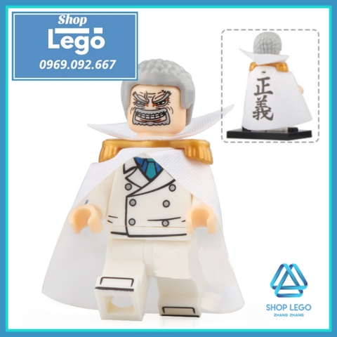 Xếp hình One Piece Sanji
- Frank
- Luffy
- Sakazuki Akainu
- Edward - Garp Lego Minifigures Koruit KT1008