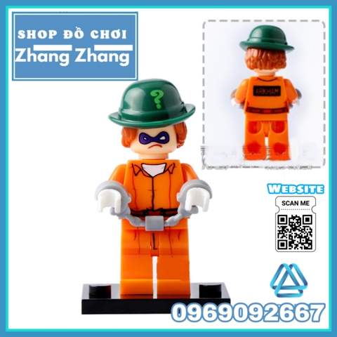 Xếp hình Joker - PoisonIvy - Cat Woman - Calendar Man - Two Face - Harley Quinn - Riddler Lego Minifigures Xinh X0150