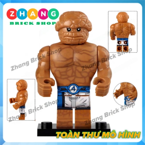 Đồ chơi lắp ráp Fantastic 4 Thing Human Torch Invisible Womans Minifigures G0146 [Zhang Brick Shop]