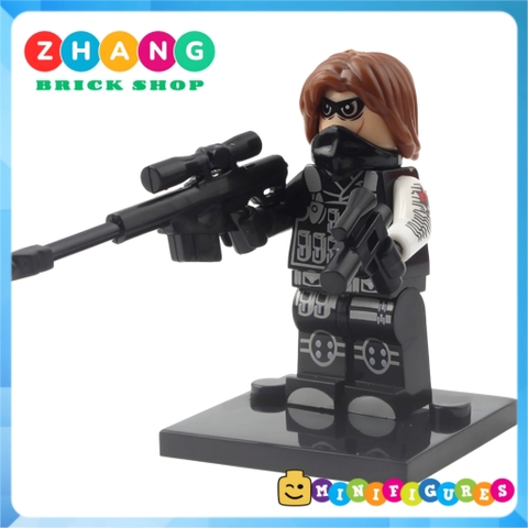 Xếp hình Dị nhân X-Men Mystique - Ironman - Captain Marvel - Winter Soldier - Wolverine Lego Minifigures Xinh X0109