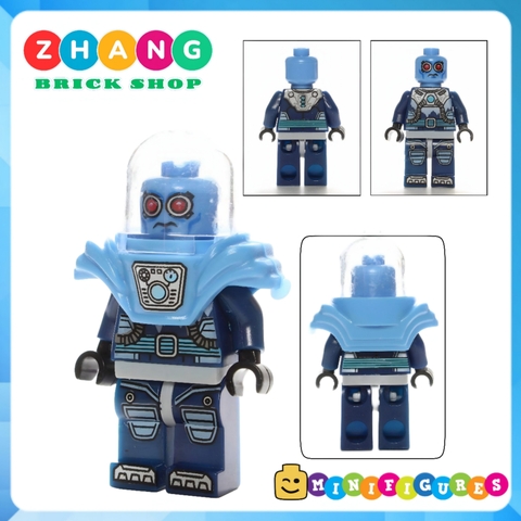 Xếp hình Freeze
- Batgirl
- Gordon
- Alfred - Kabuki Cnins
- Mayor Tan - Zebra Man Lego Minifigures Pogo PG8039