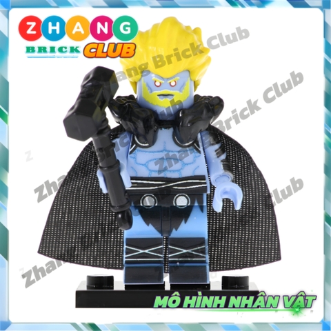 Đồ chơi Xếp hình Mister 08 Thor gồm Killer Frost - Punisher Toxin Ghost Rider - Robin Batman Minifigures POGO PG8194