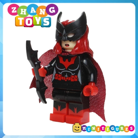 Xếp hình Bat Woman siêu anh hùng DC Comics Lego Minifigures WM6024 wm462 Kopf Kf2102