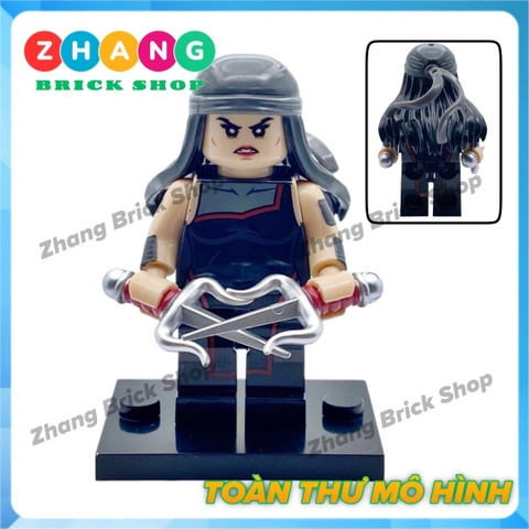 Mô hình nhân vật Iron Fist Bullseye Elektra Jessica Jones Marvel Rivals G0197 Zhang Brick Shop