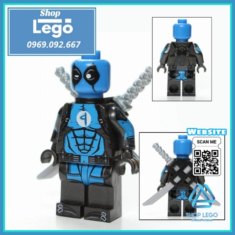 Xếp hình Colossus Wolverine Deadpool Spider-Man Cable Murder Machine Harley Quinn Lego Minifigures POGO PG8180