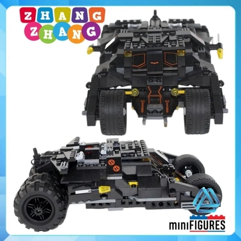 [325 hình] Xếp hình Lego The Tumbler: Joker's Batman Begins mới nhất 2020 siêu đẹp Ice Lego Minifigures SY Decool 7105