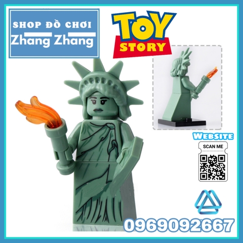 Xếp hình Toys Story Buzz Lightyear Câu chuyện đồ chơi cho bé Lego Minifigures Pogo PG8061