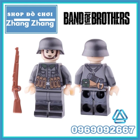 Đồ chơi xếp hình lính phát xít Đức trong thế chiến II Band of Brothers Minifigures JG001 004