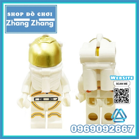 Đồ chơi xếp hình nhà du hành vũ trụ Neil Armstrong Astronauts Minifigures Kopf KF2115