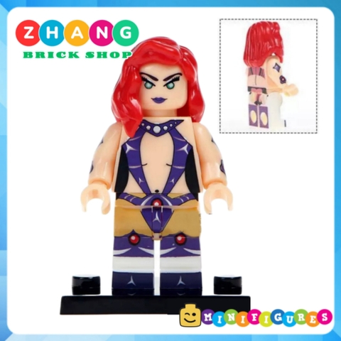 Xếp hình Siêu anh hùng Li gan huan
- FireStar
- The Red woman 
- SuperWoman Lego Minifigures Wm Wm6005
