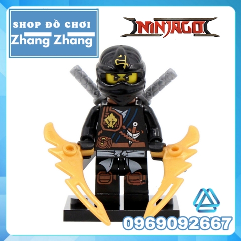 Xếp hình Ninjago: Master of Spinjitzu đại chiến tộc rắn Pythor Chen Lego Minifigures Xinh X0118