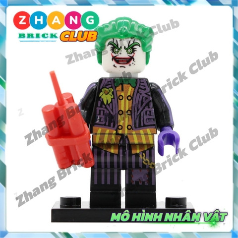 Mô hình nhân vật Joker Spawn Dr Fate Rorschach Super Girl Green Lantern Blink Captain Marvel POGO PG8085