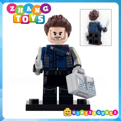 Xếp hình Winter Soldier - Agent 13 - Baron Zemo - US Agent - Batroc - Falcon Battlestar Lego Minifigures Xinh X0313